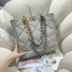 3519 Vertical tote ox-gray gold 30x37x10cm