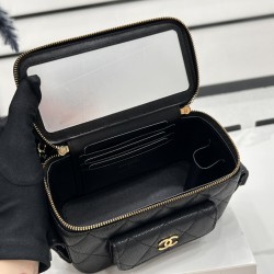 A96023 Pocket Box Bag 17cm Black